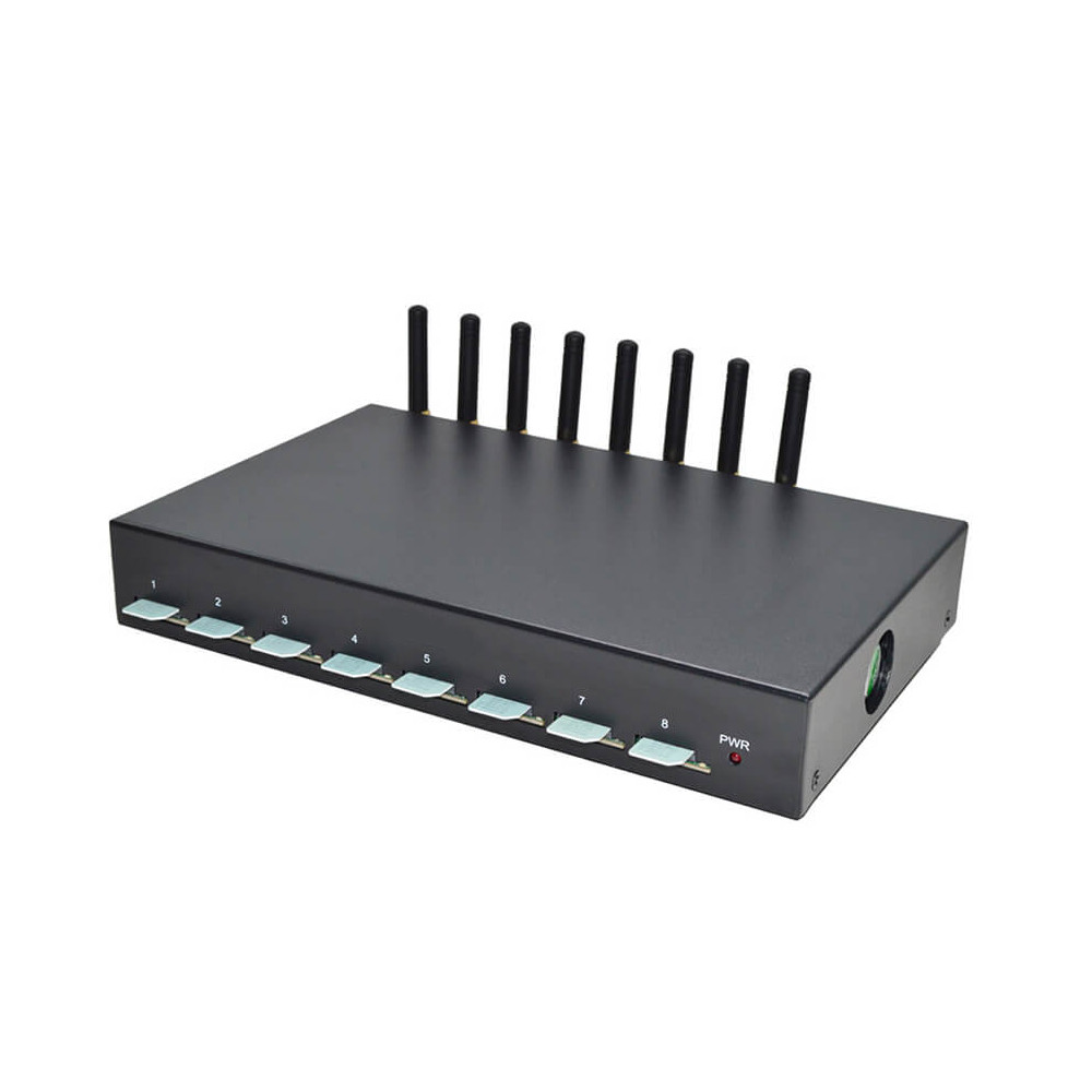 8 Kanal IP FCT Cihazı 4G – Persephone GSM Gateway