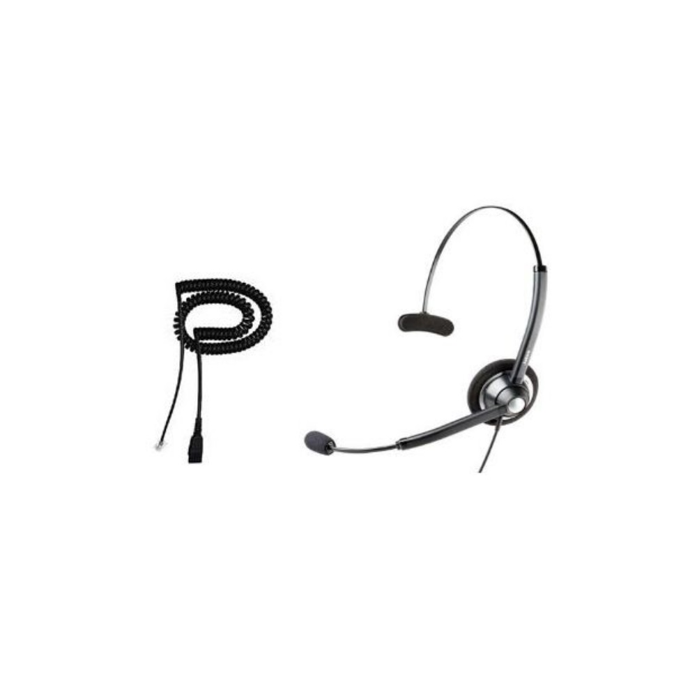 Jabra GN1900 Mono NC Kulaklık ve GN8800 RJ9 Ara Kablosu