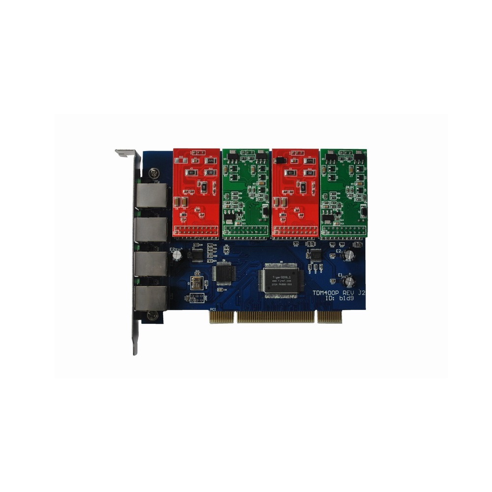 Persephone Asterisk Kart  AC-400 4 Port FXO