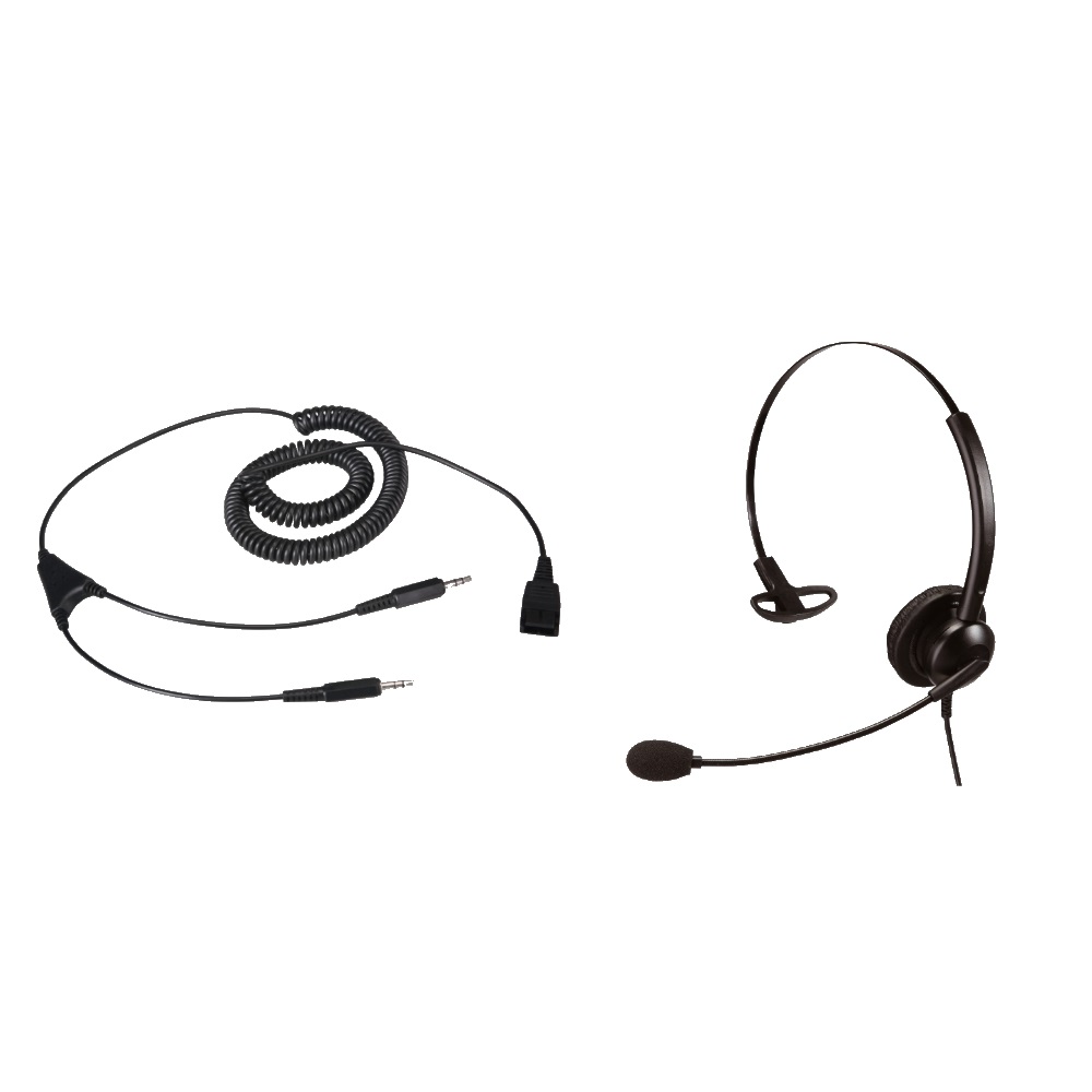 Persephone Mono Kulaklık ve 3.5mm Ara Kablo Çift Jaklı